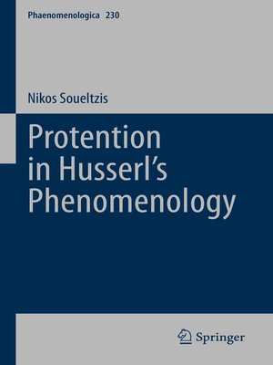 cover image of Protention in Husserl's Phenomenology